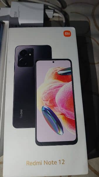 I'm selling my phone redmi note 12 with all accessories 1