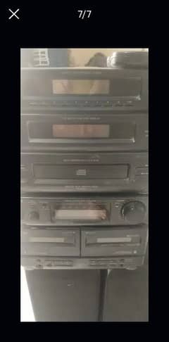 dvd player and music system