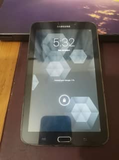 Samsung Tab 3 1GB Ram 8GB Storage, New Condition