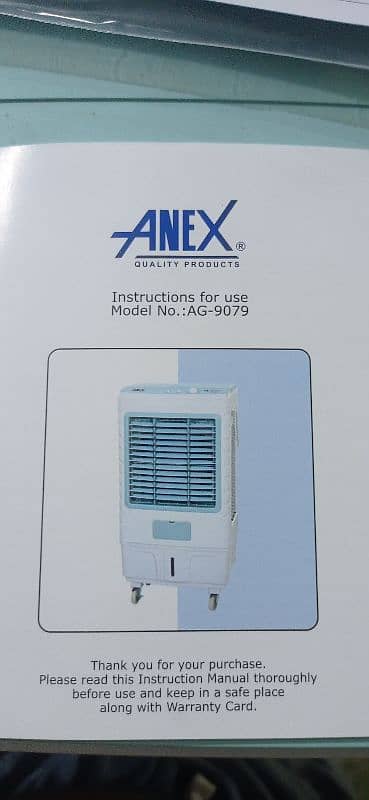 new Anex room cooler with 1 yr company warranty 2