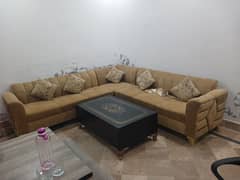 Office Sofa L shape 7 seater.