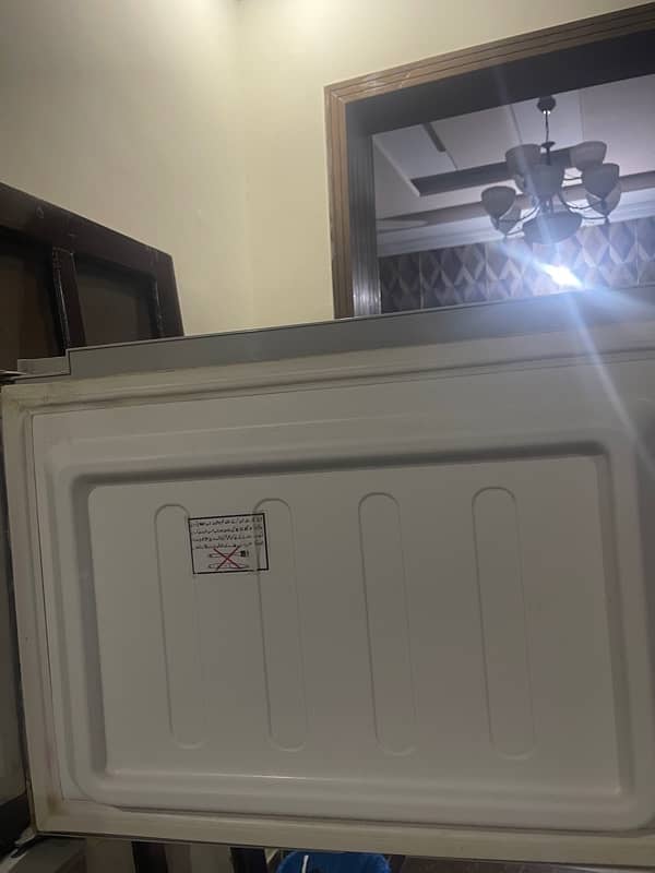 haier fridge good condition  gray color 1