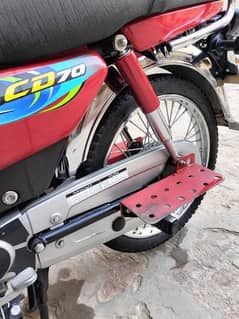 honda CD 70. bilkul new bike letter cut ha all ok urgent sale