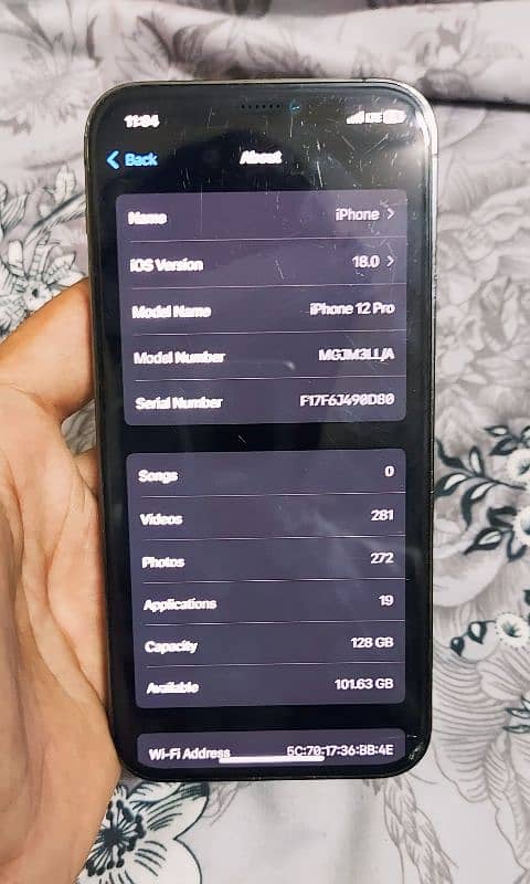 iphone 12 pro 128gb PTA Approved 1