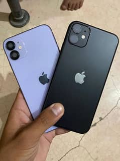 Iphone 11 Black & Purple sim work