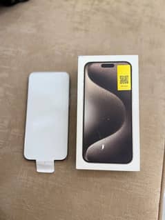 iPhone 15 Pro Max 256Gb OFFICIAL PTA APPROVED available for sale