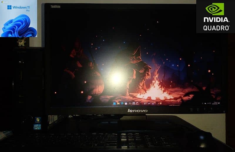 Complete Gaming & Editing PC - With 24" UHD 1080P Monitor 2