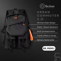 Urban Commuter 2.0 Laptop Travel Backpack 0