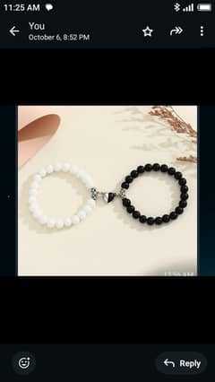 pearl double with heart bracelet 0