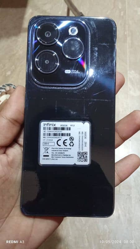 Infinix hot 40 8+8 256 GB control (03491940469) 3