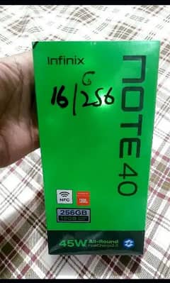 INFINIX NOTE 40 FULL WARRANTY