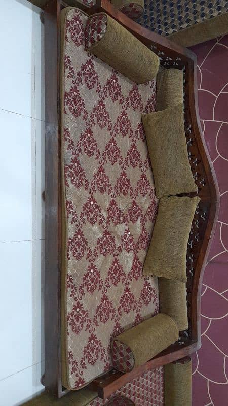 solid wood dewan bed 1