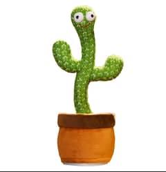 Dancing Cactus Talking Toy, Cactus Plush Toy, Wriggle & Singing Recor