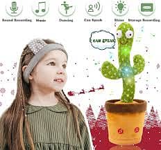 Dancing Cactus Talking Toy, Cactus Plush Toy, Wriggle & Singing Recor 6