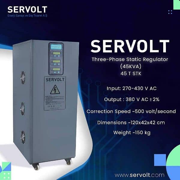 Industrial Stabilizer AVR Three Phase 600kva 500kva 300kva 200kva UPS 17