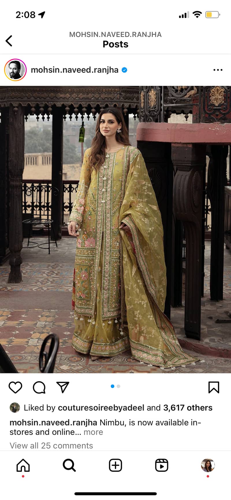 Party Wear Dress | Wedding Dress | Mohsin Naveed Ranjha Collection 0