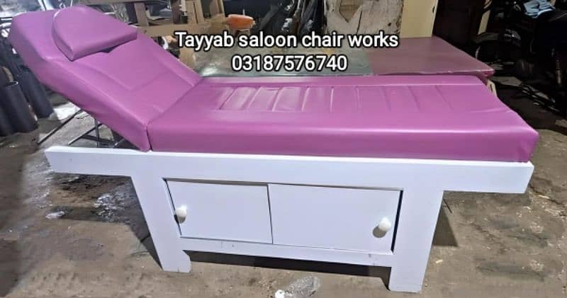 Saloon Chair/Parlour Chair/Facial Bed/Hair Wash Unit/Pedicure/Salon 12