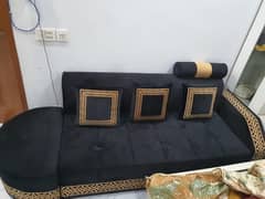 7 seater L Shaped sofa Set versace Design