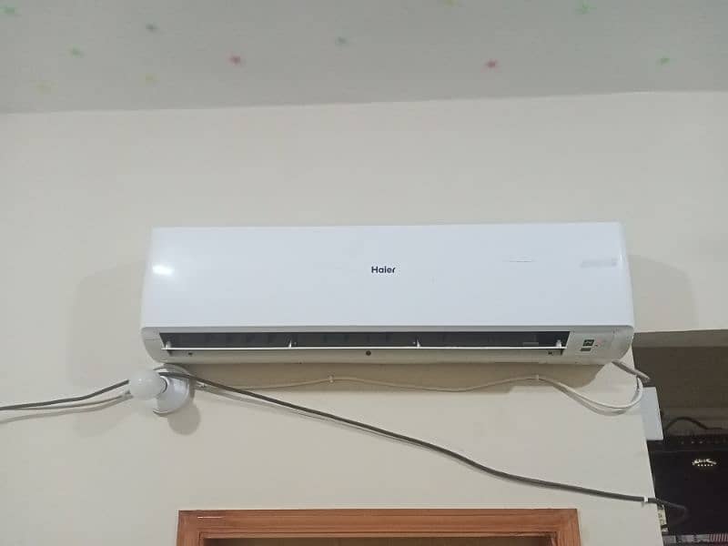 I m selling my haier 1.5 ton split ac in good condition 0