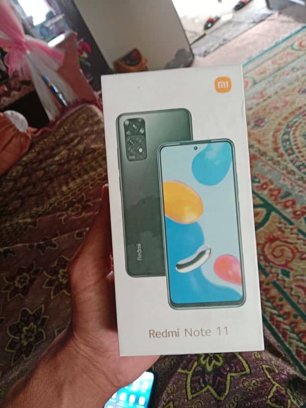 Redmi note 11 complete box 4+4 128gb 7