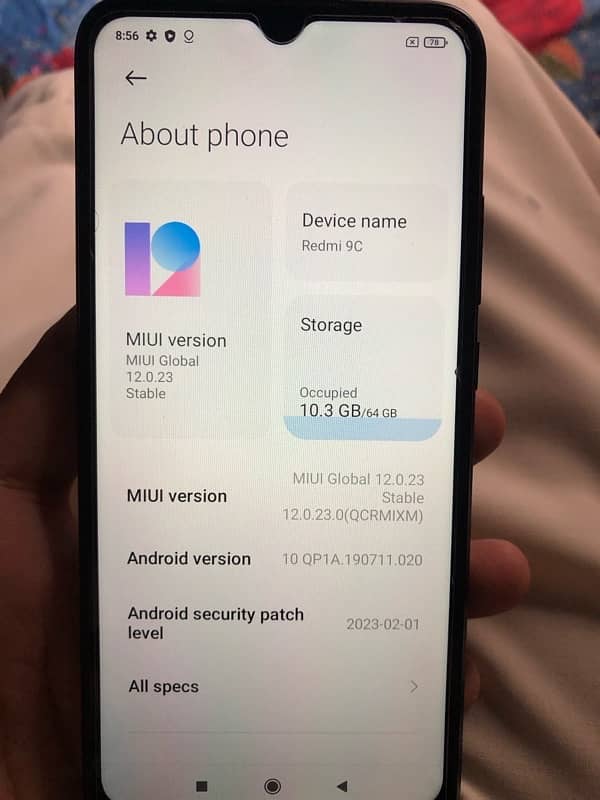 Xiaomi Redmi 9c 3gb 64gb urgent sale 4