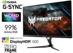 Acer Predator 32" 144hz HDR G-Sync 10bit Monitor