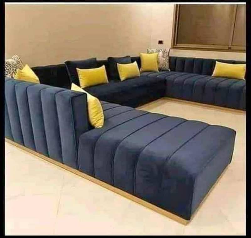 Corner sofa set/L shaped sofa set/5 seater L-shaped/5 seater sofa set 9