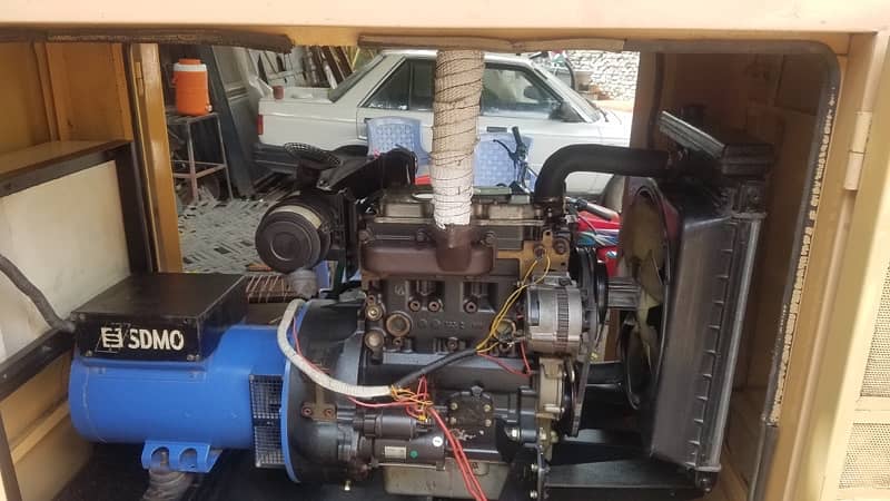 Perkins (UK) 30 KVA generator sound proof for sale good condition 2