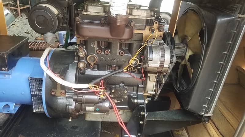 Perkins (UK) 30 KVA generator sound proof for sale good condition 3