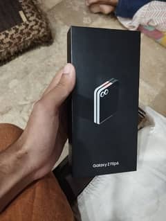 Galaxy Z Flip 6 , 512 GB Just box open unactivate , Non PTA