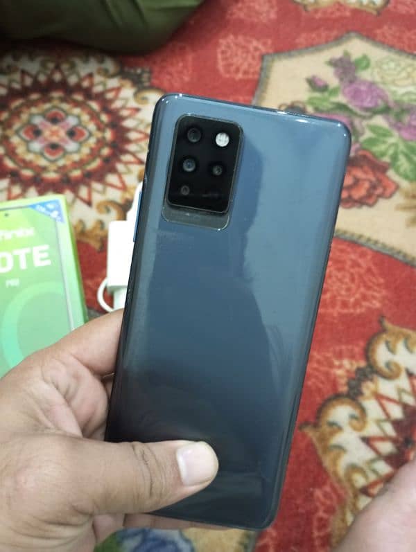 INFINIX NOTE 10 PRO 8/128 COMPLETE BOX ORIGNAL CHARGER 1