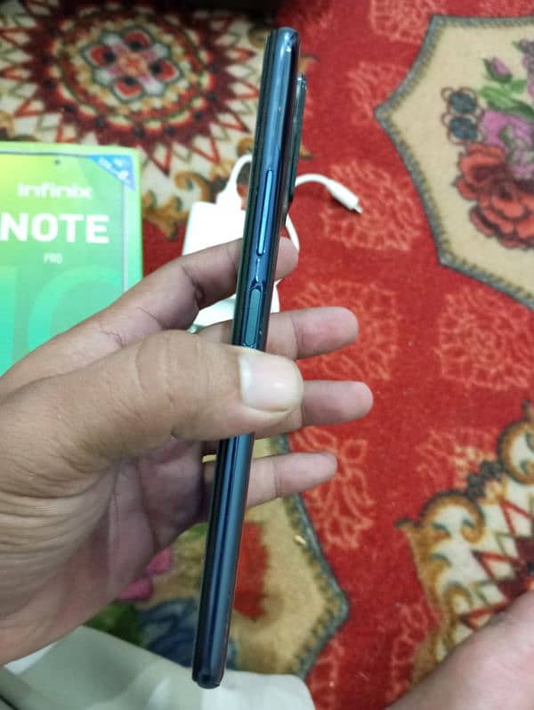 INFINIX NOTE 10 PRO 8/128 COMPLETE BOX ORIGNAL CHARGER 5