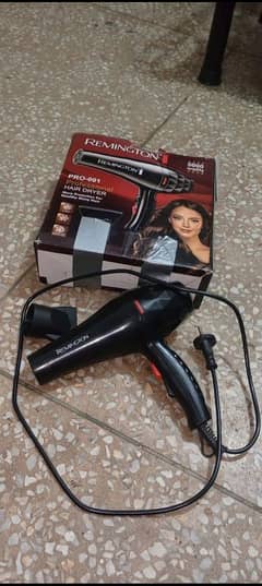 Hair dryer and curlur machine for Remington