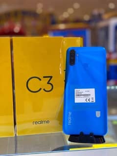 Realme c3 3/32 with box Pta approved