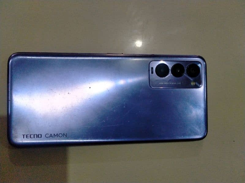 Tecno camon 18 with box charger 1