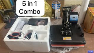 5 in one Heat Press Sublimation Machine