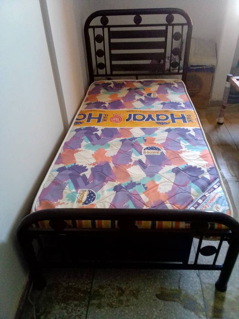 New single bed with mattress for sale 1