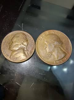 USA coin 1967 & 1963