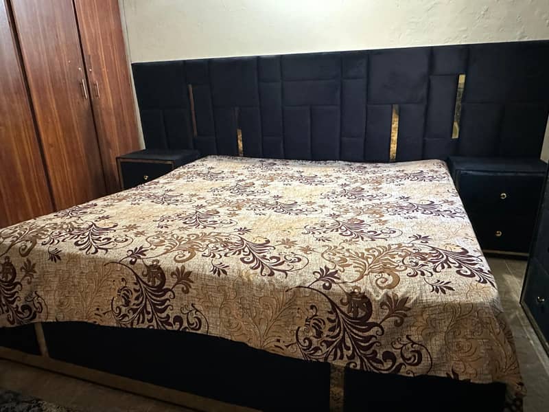 Bed set / Double bed / Bedroom furniture 1