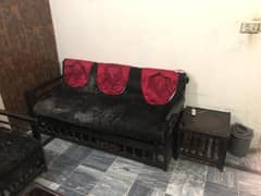 Sofaset for sale just like new and attach bed for sale full furniture