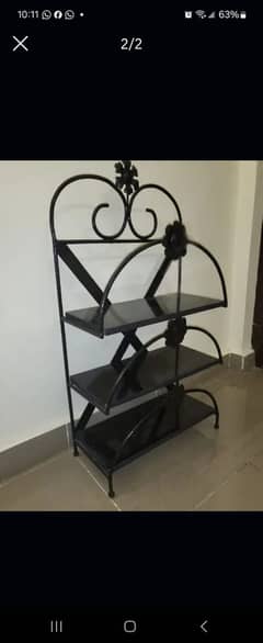 wrought iron stand