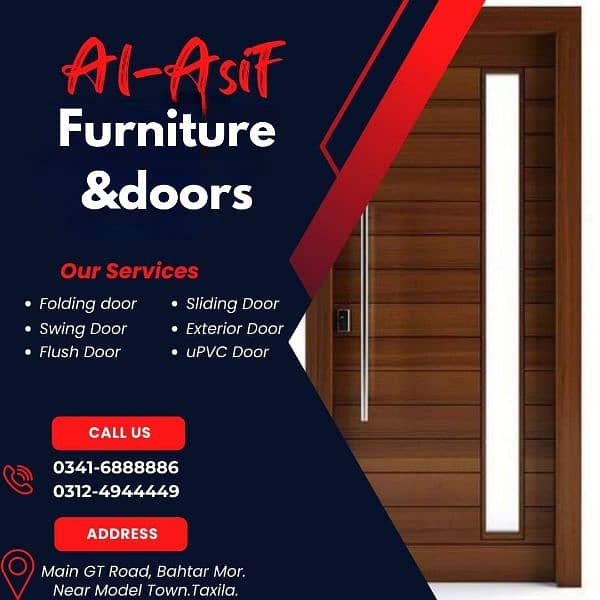 Best Quality All kind of Doors avaliable in Al-Asif furniture & doors 3