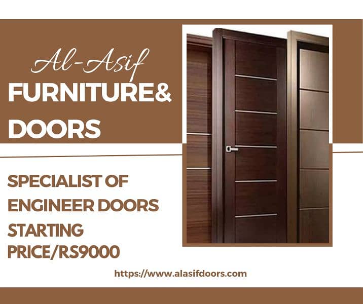 Best Quality All kind of Doors avaliable in Al-Asif furniture & doors 5