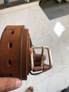 Leather belt original lifetime guarantee