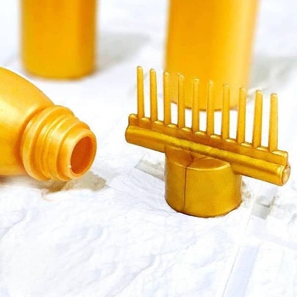 Hair Oil Bottel(just bottle ) with comb 1