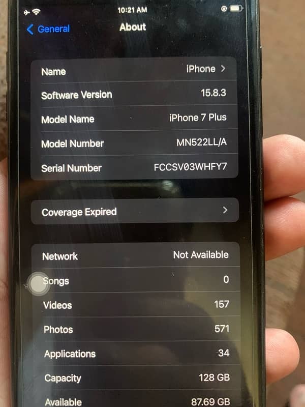 Iphone 7+ 128 gb non pta Exchange possible with any iphone 6