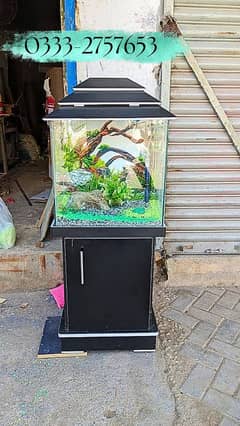 aquarium with all accessories