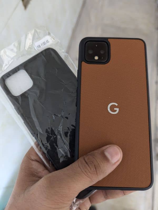 Google pixel 4xl 6gb 128gb pta approved with 2 covers 2