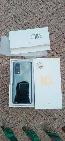 REDMI MI10T condition 10/10 8GB+ 128GB  with box and charger 9