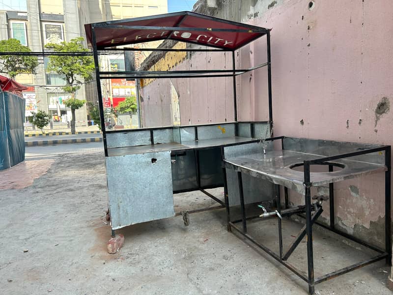 Burger Shawarma Fries Table for sale Urgent 4